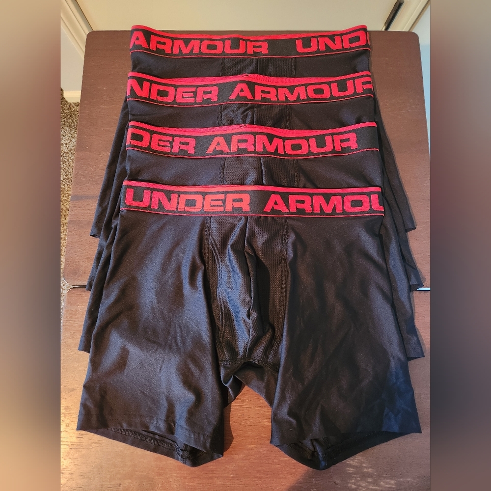 Set of 4 Men's Original Under Armour Boxerjock underwear